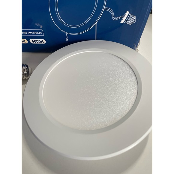 Amico 5/6 Inch 5CCT LED Recessed Lighting Dimmable 2700K-6000K 1050LM (12 Pack) - Picture 2 of 10